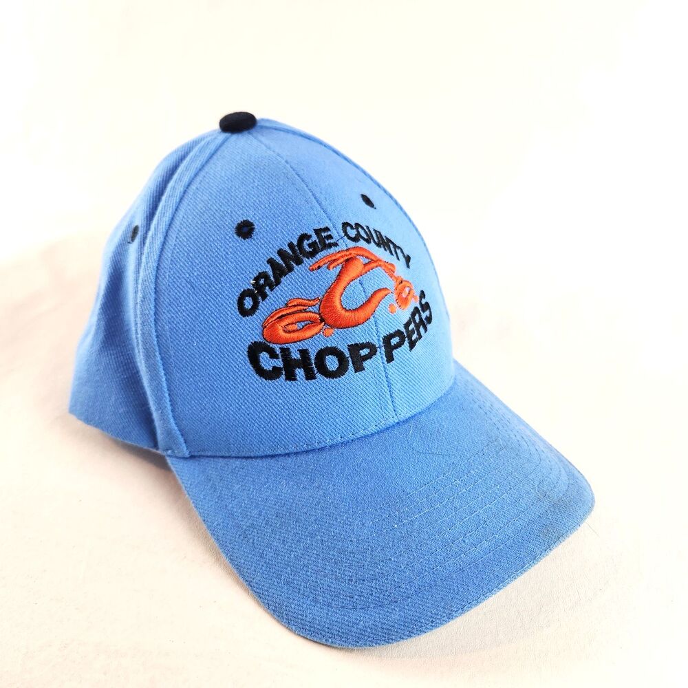 Orange County Choppers Mens Hat Blue Adjustable Baseball Cap Biker Motorcycle